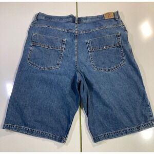 Tommy Hilfiger Vintage Carpenter Shorts Mens 40 Baggy Streetwear Y2K Denim Jean